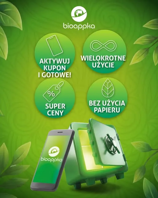 Bioappka - aplikacja z kuponami zniżkowymi do Zielonych Delikatesów
